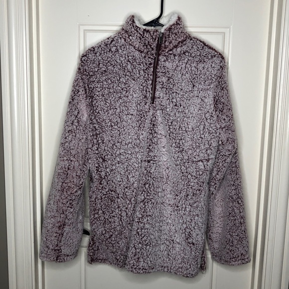 Love Tree Sherpa 1/4 zip Pullover - Picture 3 of 4